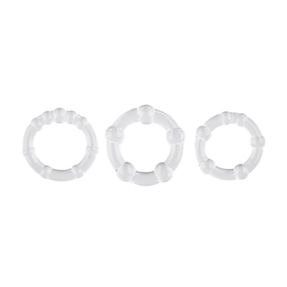 Erection Rings - Clear SL-CR-3502-2 844477023502 from EdgingWarehouse.com where we sell the best male sex toys and fleshlight type strokers for masturbation, edging and gooning and other men's health and sexual wellness items.