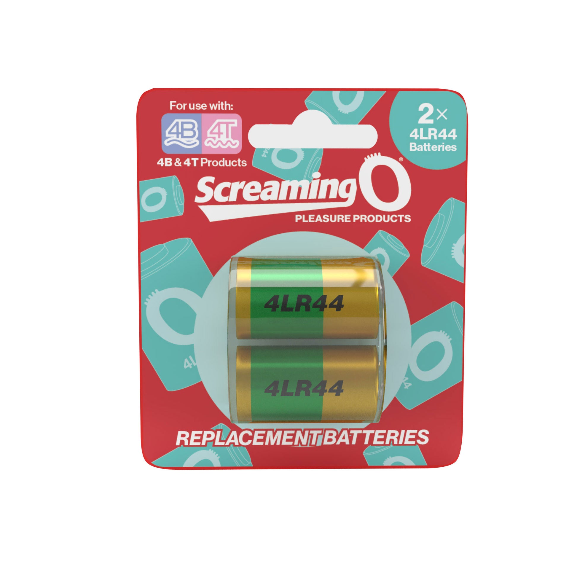 Screaming O - 4lr44 Batteries - 2 Ct SO-4BAT 817483015199 from EdgingWarehouse.com where we sell the best male sex toys and fleshlight type strokers for masturbation, edging and gooning and other men's health and sexual wellness items.