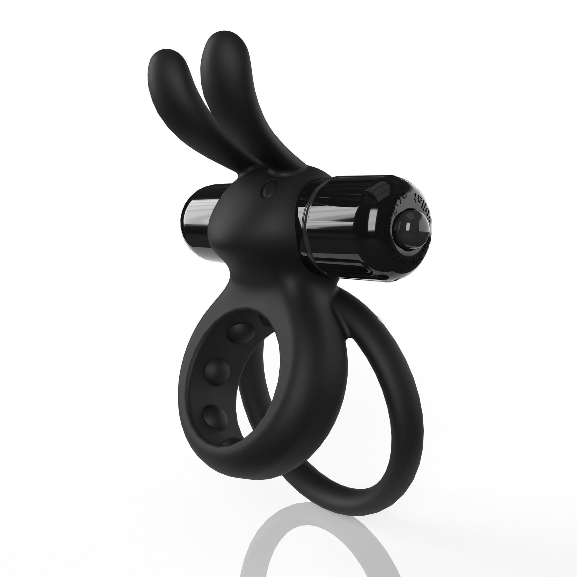 Screaming O 4b - Ohare Wearable Rabbit Vibe - Black SO-4BHAR-BL 817483015373 from EdgingWarehouse.com where we sell the best male sex toys and fleshlight type strokers for masturbation, edging and gooning and other men's health and sexual wellness items.