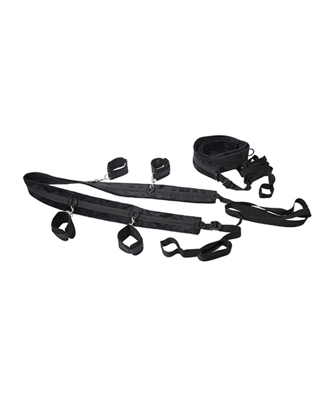 No Matter Where Bondage Restraint System - Black | Sportsheets | SS20103 | 646709201036 from EdgingWarehouse.com and EroticWarehouse.com where we sell the best adult sex toys and fleshlight type strokers for masturbation, edging and gooning and other adul
