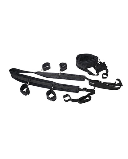 No Matter Where Bondage Restraint System - Black | Sportsheets | SS20103 | 646709201036 from EdgingWarehouse.com and EroticWarehouse.com where we sell the best adult sex toys and fleshlight type strokers for masturbation, edging and gooning and other adul