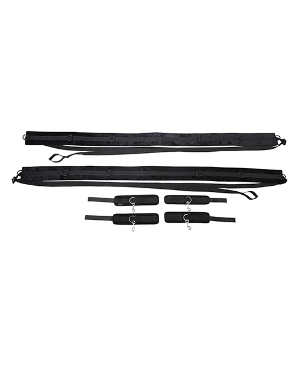 No Matter Where Bondage Restraint System - Black | Sportsheets | SS20103 | 646709201036 from EdgingWarehouse.com and EroticWarehouse.com where we sell the best adult sex toys and fleshlight type strokers for masturbation, edging and gooning and other adul