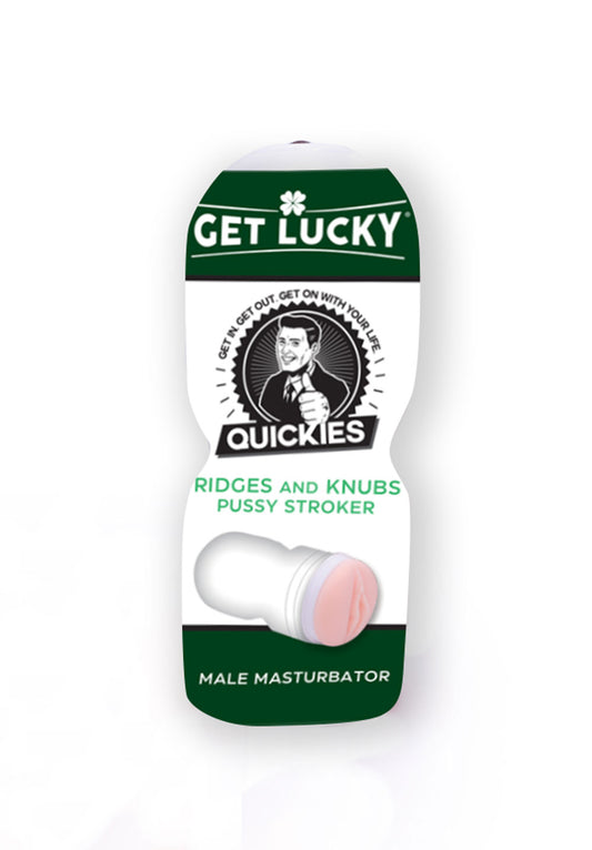 Get Lucky Quickies Ridges and Knubs Pussy Stroker | TMN-GL-2536