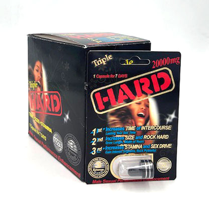 Triple Hard Display of 24 Ct | TS-HARD24BX