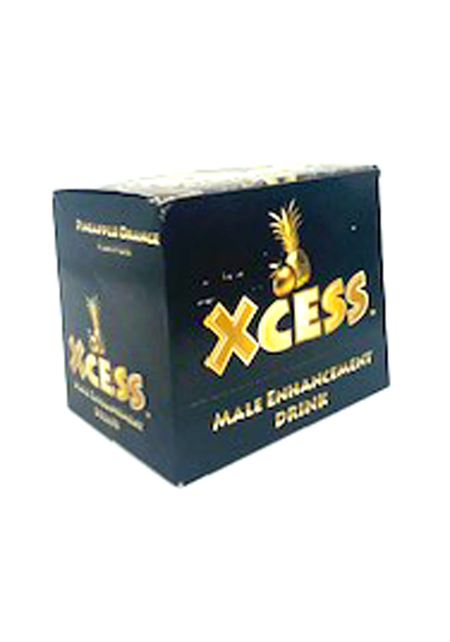 Xcess Energy Drink Male Enhancement 12 Ct Display - Pineapple Orange | TS-XCESDRINK