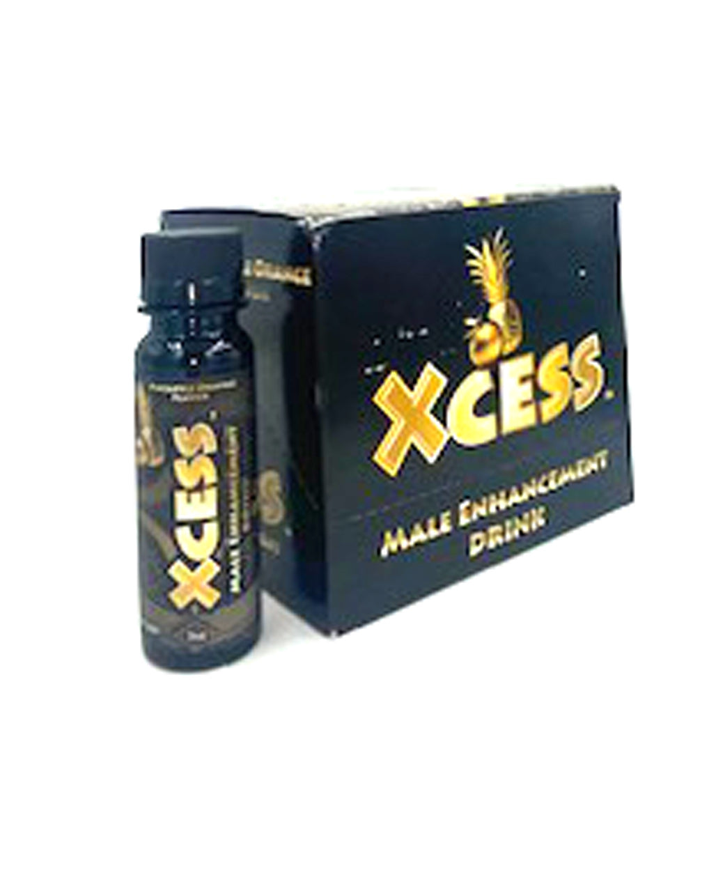 Xcess Energy Drink Male Enhancement 12 Ct Display - Pineapple Orange | TS-XCESDRINK