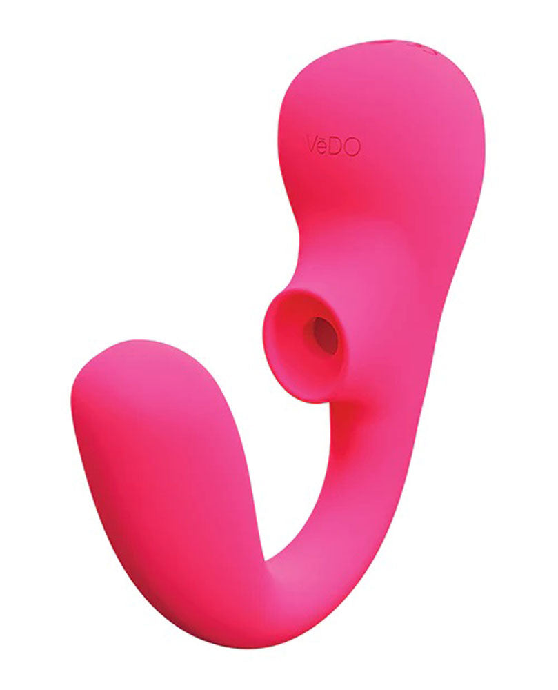 Suki Plus Rechargeable Dual Sonic Vibe - Foxy Pink | VeDO | VI-F1409 | 792816281567 from EdgingWarehouse.com and EroticWarehouse.com where we sell the best adult sex toys and fleshlight type strokers for masturbation, edging and gooning and other adult he
