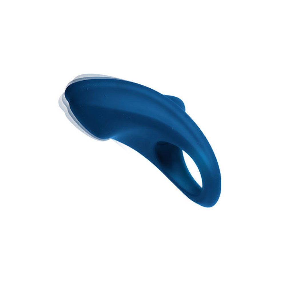 Over Drive Plus Rechargeable Cock Ring - Blue | VI-R0606