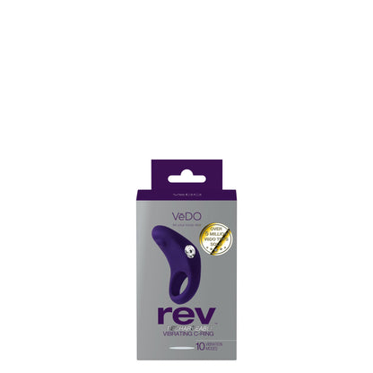 Rev Rechargeable Vibrating C-Ring - Purple | VI-R1013