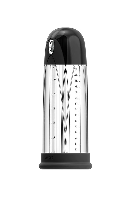 Pump Rechargeable Vacuum Penis - Just Black | VI-S0408