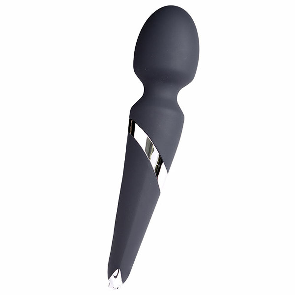 Wanda Rechargeable Wand - Just Black VI-W0108 789185756949 from EdgingWarehouse.com where we sell the best male sex toys and fleshlight type strokers for masturbation, edging and gooning and other men's health and sexual wellness items.