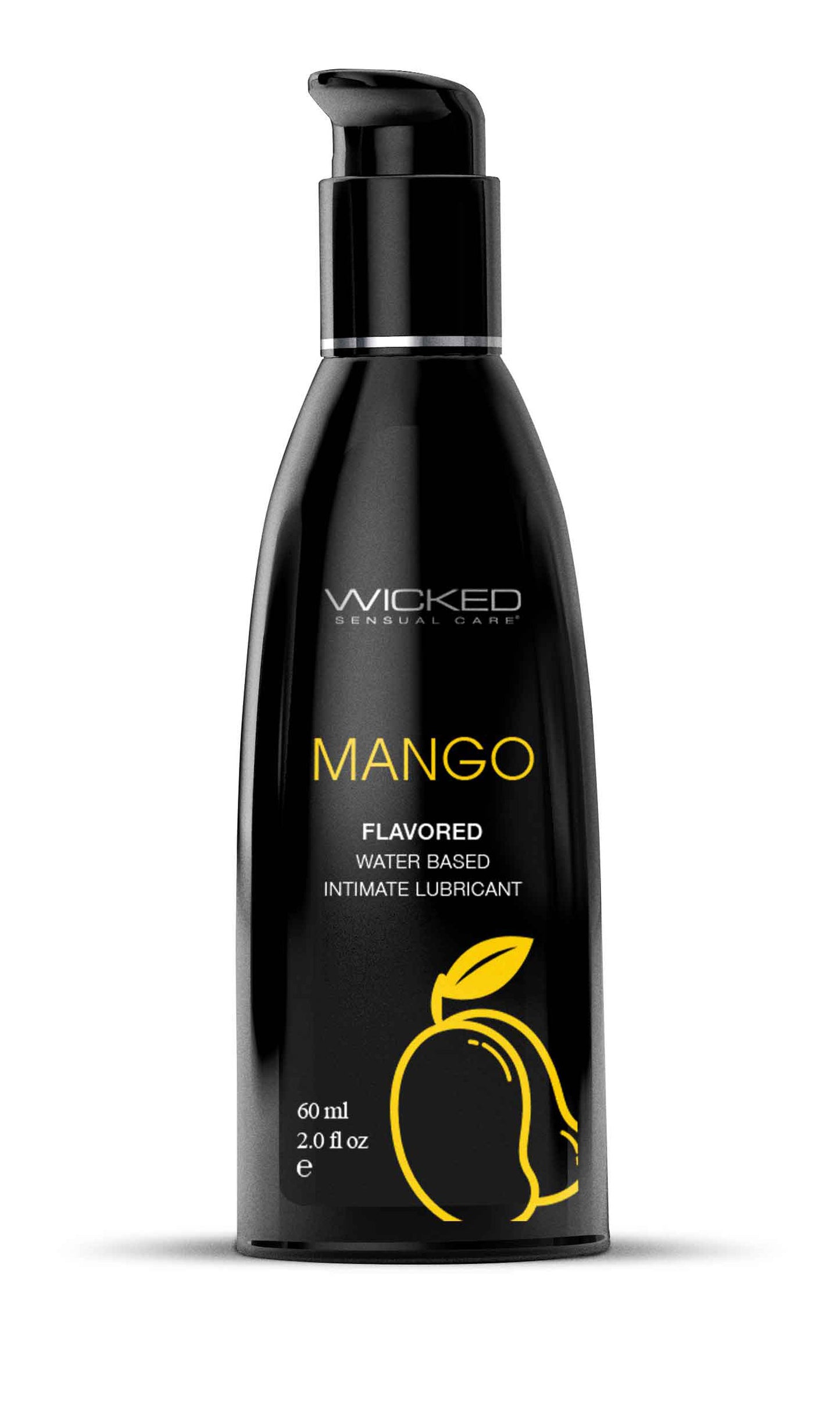 Aqua Mango Flavored Water Based Intimate Lubricant - 2 Fl. Oz. | WS-90462