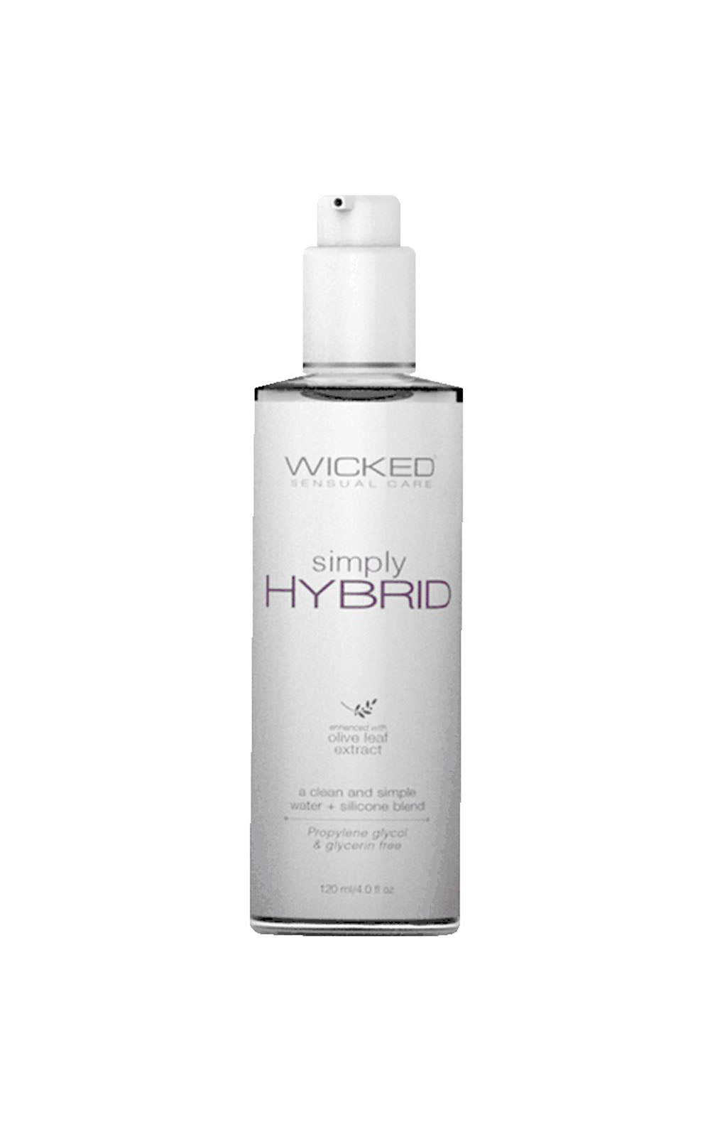 Simply Hybrid Fragrance Free Lubricant - 4 Fl. Oz. | WS-91204