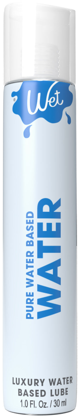 Wet Water - Luxury Waterbased Lubricant 1 Oz WT20306 716222203067 from EdgingWarehouse.com where we sell the best male sex toys and fleshlight type strokers for masturbation, edging and gooning and other men's health and sexual wellness items.