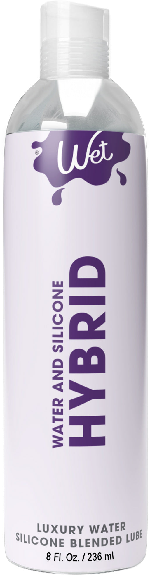 Wet Hybrid Luxury Water/silicone Blend Based Lubricant 8 Oz | WT20732