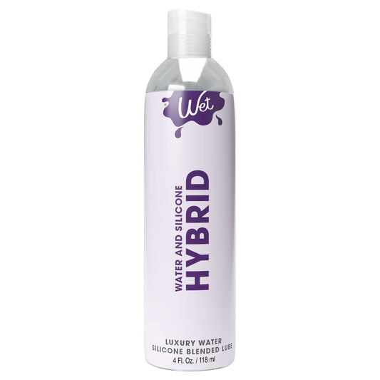 Wet Hybrid Luxury Water/silicone Blend Based Lubricant 4 Oz | WT20734