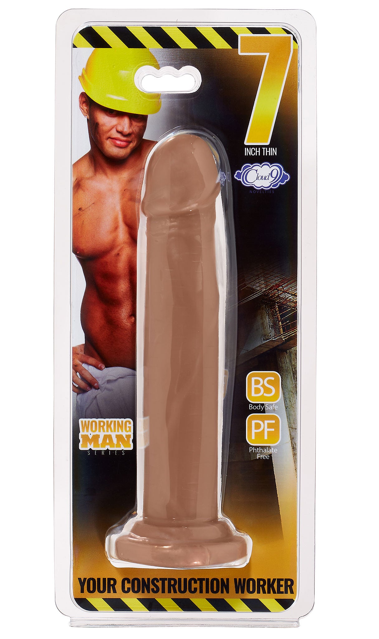 Cloud 9 Working Man 7 Inch - Your Construction Worker - Light WTC505 850013016945 from EdgingWarehouse.com where we sell the best male sex toys and fleshlight type strokers for masturbation, edging and gooning and other men's health and sexual wellness it