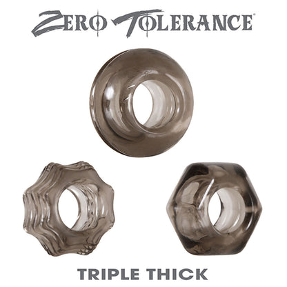 Triple Thick Cockrings ZE-CR-3237-2 844477013237 from EdgingWarehouse.com where we sell the best male sex toys and fleshlight type strokers for masturbation, edging and gooning and other men's health and sexual wellness items.