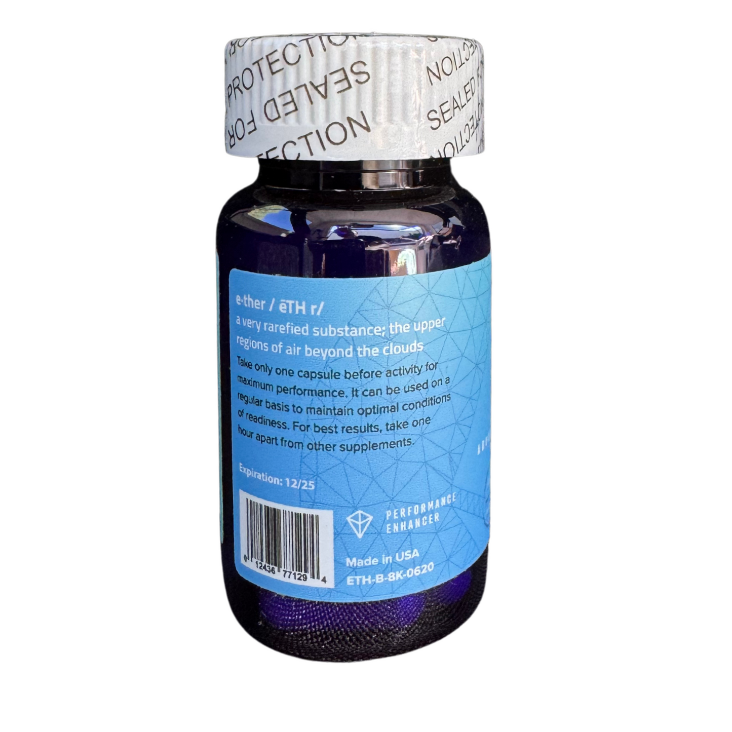 Ether Advanced Energy Release 6 Count Bottle