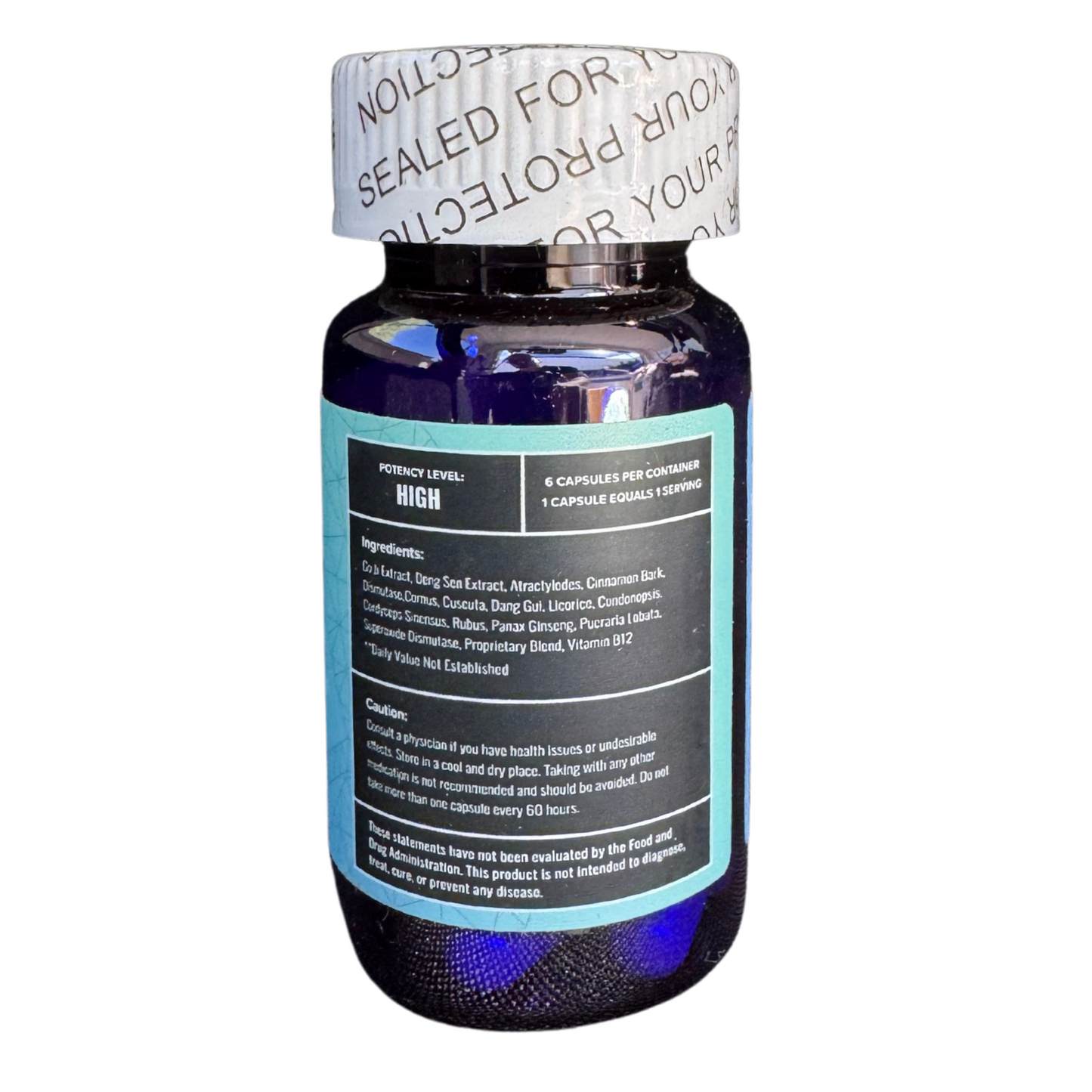 Ether Advanced Energy Release 6 Count Bottle