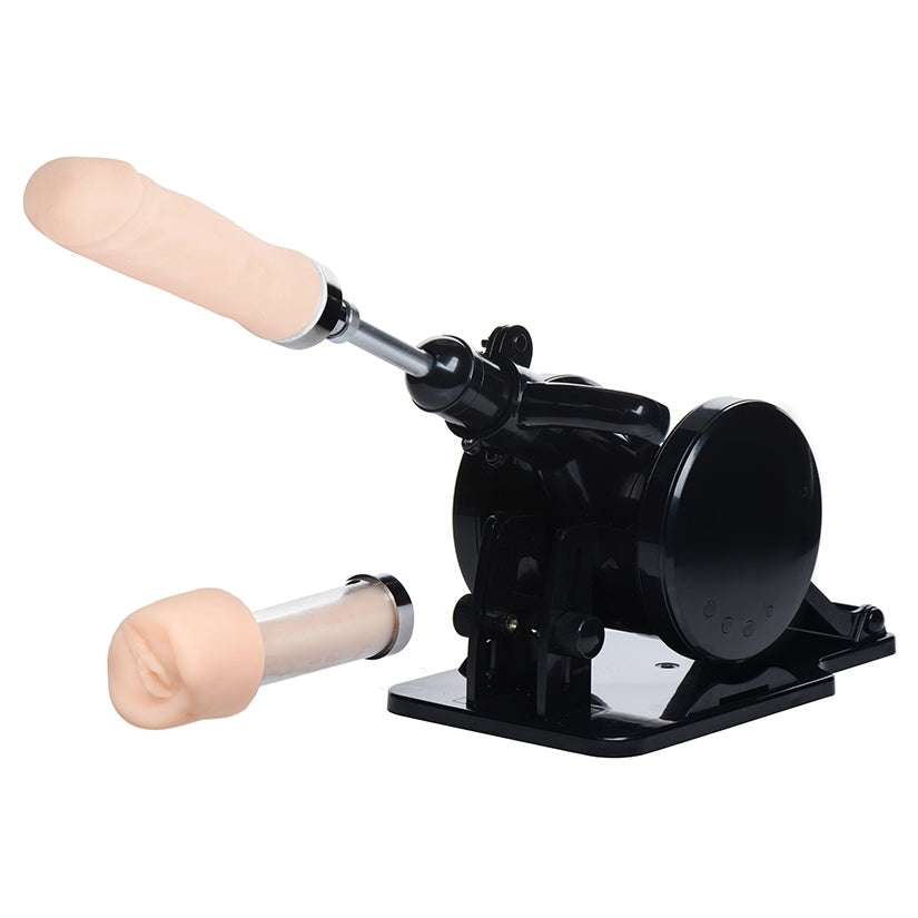 LoveBotz Robo FUK Adjustable Position Portable Sex Machine - Black