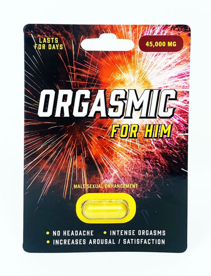 Orgasmic for Him Male Sexual Enhancement 30 Pack