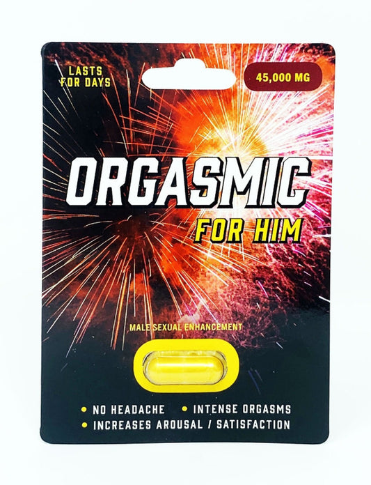 Orgasmic for Him Male Sexual Enhancement 30 Pack